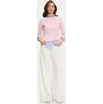 Pánský svetr Tommy Hilfiger Svetr WW0WW40099 Růžová Regular Fit XS