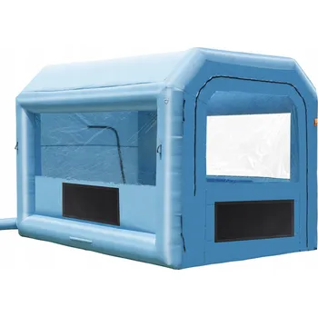 Stan Nafukovací lakýrnický stan Lakovací kabina automobilová 4x3x2,75 m