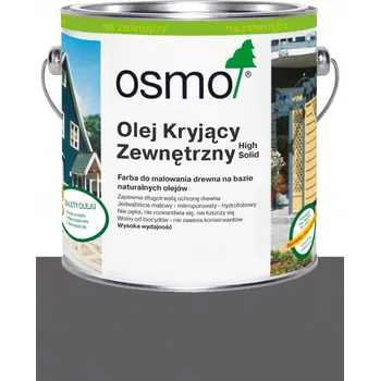 Olej na dřevo OSMO Krycí olej pro venkovní použití na fasády, okna a nábytek 2507 HOLUBÍ MODRÁ 2,5L