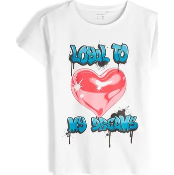 Dětská móda GATE Bavlněné tričko s potiskem 9Y 425-0736/10