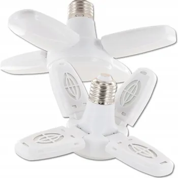 Žárovka Skládací LED žárovka E27 60W (ekvivalent 480W) – teplá bílá