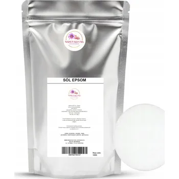 Koupelová sůl Epsomská sůl do koupele síran hořečnatý hořká sůl 1kg 1000g