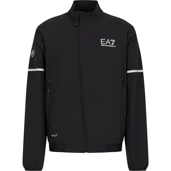 Pánská tenisová bunda EA7 Woven Bomber Jacket Černý (XL)