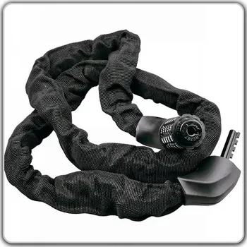 Zámek na kolo ZÁMEK NA KOLO NA ŠIFRU KÓD ZÁMEK NA KOLO ŘETĚZ 98 cm