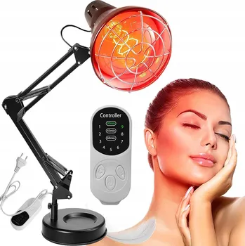 LÉČIVÁ INFRAČERVENÁ LAMPA 150W S ČERVENÝM SVĚTLEM PRO TERAPII