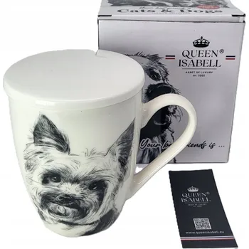 Hrnek Queen Isabell Yorkshirský teriér porcelánový 350 ml