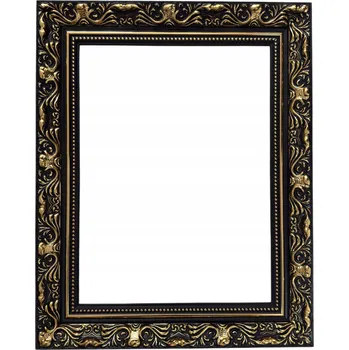 Obraz BOROVICOVÝ RÁM ČERNÝ ROZMĚR OKNA 30x40 CM PRO OBRAZ NA FOTOGRAFII PLAKÁT ZRCADLO