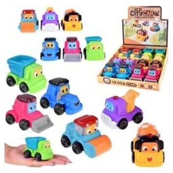 První čtění Auto budowlane miękkie MIX