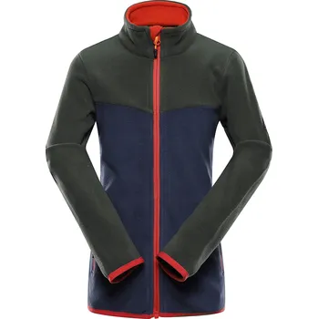 Dámská mikina ALPINE PRO - SIUSO 3 DĚTSKÁ HŘEJIVÁ MIKINA Z MIKROFLEECU