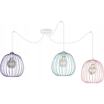 Lustr do dětského pokoje PAVOUK DRUM závěsné stropní svítidlo lampy loft