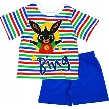 Chlapecké pyžamo PYŽAMO BING em 114 - proužek - modré Velikost: 92