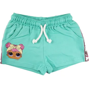 Dívčí kraťasy KRAŤASY LOL em 0237 tyrkysové Velikost: 104