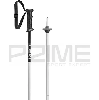 Sjezdové lyžování dětské hole Leki Rider Create, white/dark anthracite - 105cm 115869