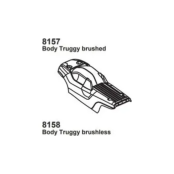 Modelářství DF models Karoserie červená pro 3144