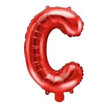 Balónek Fóliový balónek Písmeno C červené 92 cm