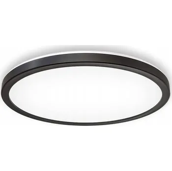 Stropní Svítidlo kulatý Telefunken 28 x 2,8 cm černý