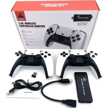 Herní konzole Retro herní konzole TV hra s 2 bezdrátovými ovladači a 20000 hrami