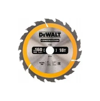 Pilový kotouč Řezný kotouč DeWalt DT1931-QZ 160 x 20 mm, 18 zubů