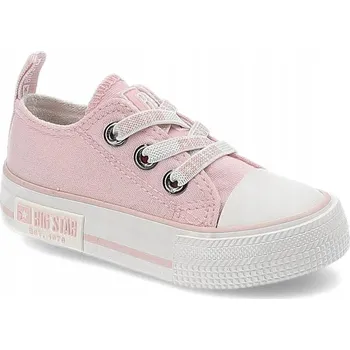 Dívčí obuv Big Star dětské tenisky růžové, velikost 21