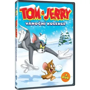 DVD film Tom a Jerry vánoční kolekce 3 DVD