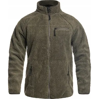 Pánské oblečení Bunda Brandit s plyšovou kožešinou a fleecem Teddyfleece Jacket - Olive 4XL