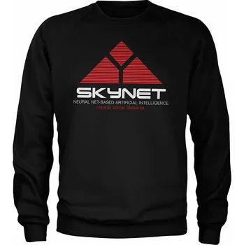Pánská mikina Terminator mikina, Skynet Sweatshirt Black, pánská XL