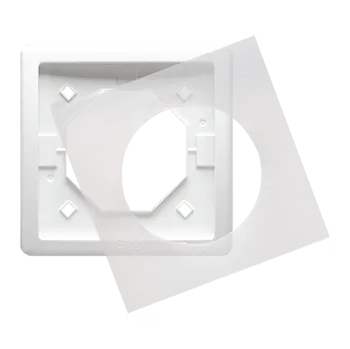 vypínač Rámeček 1 násobný, IP44, Simon Basic Standard BMR1B/11, bílá