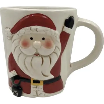 Hrnek Santa Claus keramický 12 x 10 x 10 cm