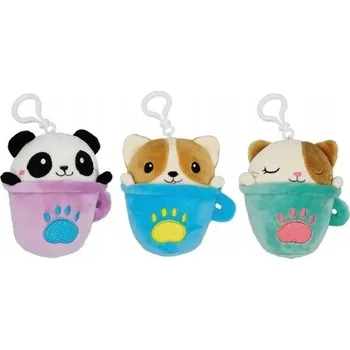 Přívěsek Na Klíče hrnek zvířátko mix