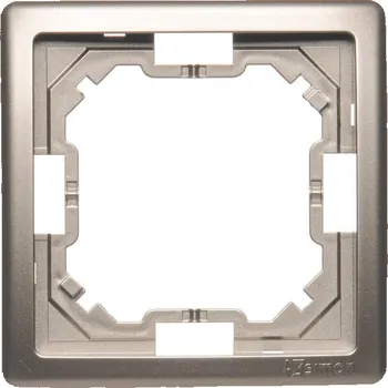 vypínač Rámeček 1 násobný, Simon Basic Standard BMR1/29, saténová