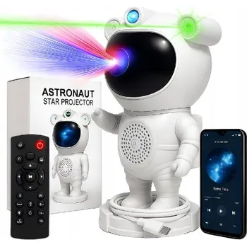 Dětské svítidlo Projektor noční lampička MAXSELL bílá