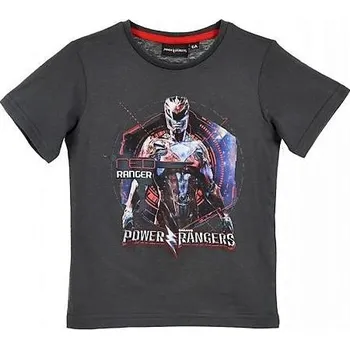 TRIČKO POWER RANGERS qe 1498 antracitové Velikost: 3