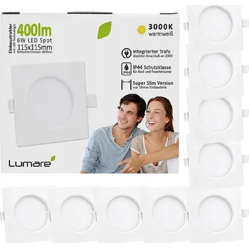 Stropní reflektor kulatý bílý