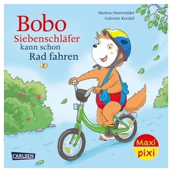 První čtění Maxi Pixi 486: VE 5: Bobo Siebenschläfer kann schon Rad fahren (5 Exemplare) - Osterwalder, Markus