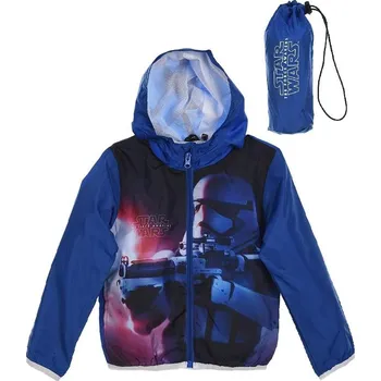 Chlapecká bunda ŠUSŤÁKOVÁ BUNDA STAR WARS dqe 1268 modrá Velikost: 4
