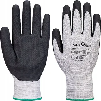 Pracovní rukavice Nitrilem potažené rukavice Portwest A312 G8R vel. 7 - S (12 párů)