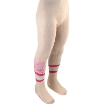 PUNČOCHÁČE PEPPA PIG em 893 sv. meruňkové Velikost: 4-5
