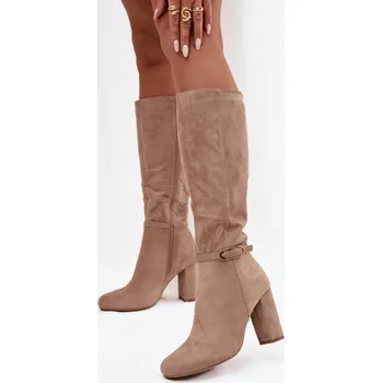 Dámské kozačky Kozačky na podpatku model 219583 Step in style 40