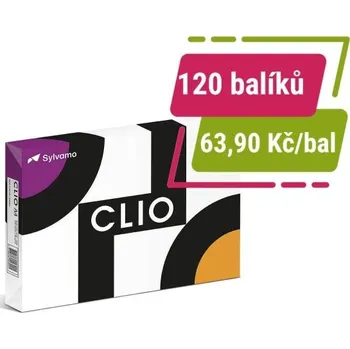 Kancelářský papír Papír xerografický Clio A4, 80 g, 500 listů, 120 bal. - Akce