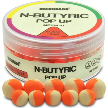 Boilies Haldorádó Pop-Up N-Butyric Method 30g 9+11mm - Kyselina máselná-sýr