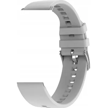 Chytré hodinky ŘEMÍNEK / PÁSEK pro HODINKY ŘEMÍNEK / CHYTRÉ HODINKY DT X MAX ŠEDÝ SILIKONOVÝ