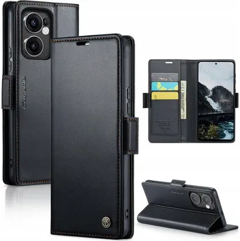 Pouzdro na mobilní telefon Flipové pouzdro Caseme pro Oppo Reno13 F černé