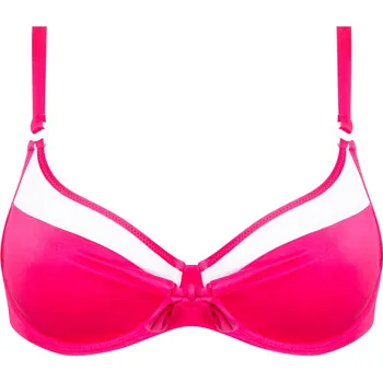 Dámské plavky Plavková podprsenka nevyztužená ANTIGEL (FBB3527-08), Barva růžová, Velikost 70F