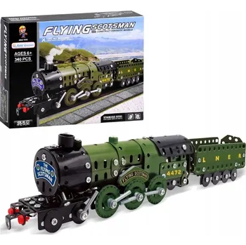 ostatní stavebnice MALÝ KONSTRUKTOR DIY Vlak LÉTAJÍCÍ SKOT 340 dílků