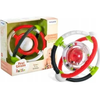 Hračka pro nejmenší Senzorická chrastítka - kontrastní hračka