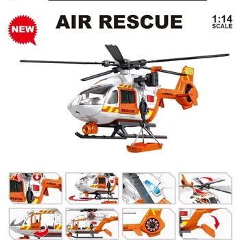 autíčko Interaktivní záchranný vrtulník 1:14