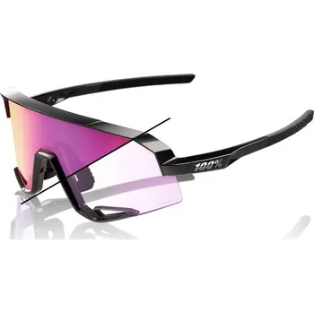 Motocyklové brýle sluneční brýle SLENDALE, 100% - USA (fialové photochomatic sklo)