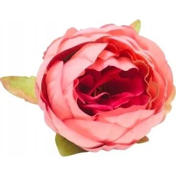 umělá květina Umělé květiny pivoňka RŮŽOVÁ hlavička pro aranžmá věnce výroba svátek