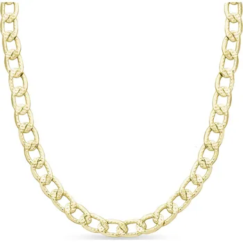 Řetízek Pozlacený řetízek s designovými spoji 2536