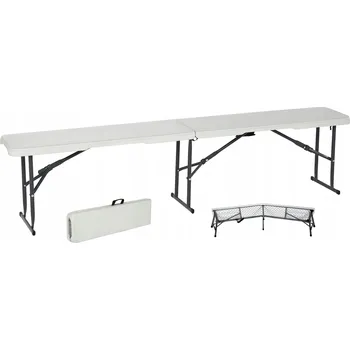 Zahradní lavice Skládací zahradní lavice cateringová banketní v kufříku 180 cm